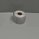 2" Round Transparent Thermal Label Stickers, Self-Adhesive Direct Clear Thermal Labels, 500 Sheets with Perforation Line in ROLL