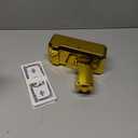 Money Gun Shooter  RUVINCE Gold Money Gun for Movies that Look Real, Prop Gun Make it Rain, Handheld Cash Gun for Game Movies Party