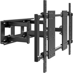 98 100 110 TV Wall Mount 120 130 inch Full Motion Ultrathin Bracket Large Screen Heavy Duty Swivel Tilt Adjustable Articulating Stand Vesa 1000x600mm Load 330 Lbs DY1100