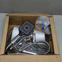 Cuzubro 12" High Pressure Rainfall Shower Head With Handheld Spray, Waterfall Shower Heads, Dual Showerhead With 71" Hose, 3-Way Diverter, Height/Angle Adjustable, Anti-Clog Nozzles, Chrome