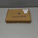 M MAELREG Golf Shirts for Men Short Sleeve Heather Jacquard Textured Stretch Moisture Wicking Performance Mens Polo Shirts (XXXL)