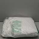 Buryeah 50 x 60 Inches Fleece Throw Blanket Soft Cute Warm Plush Flannel Fluffy Blankets for Sofa Couch Bed Seasons Employee Appreciation Gifts Bulk (White, Beige,5 Pack)