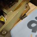 Heavy Duty Curtain Rods, 1 1/8 Inch Diameter Single Curtain Rod 36-72Inch(3-6ft) Extendable Length with End Caps Adjustable Modern Brackets-Warm Gold