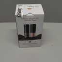 Electric Salt and Pepper Grinder Set Automatic Battery Pepper Mill Shakers Adjustable Coarseness Upgraded Larger Capacity with Led Home and Kitchen Appliances Birthday Gifts for Women Mom (Black/Black)