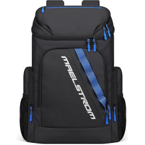 Maelstrom Backpack Cooler,36 Can Cooler Backpack,Soft Cooler Bag Insulated Leakproof,Lightweight Ice Chest Backpack,Travel Cooler Lunch Backpack for Camping,Hiking,Beach