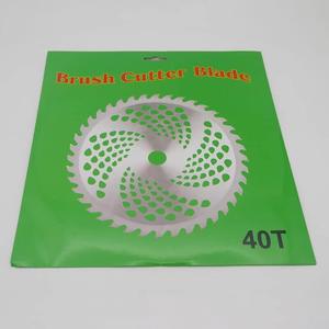 Replacement 255MM 40T/60T/80T Brush Cutter Blade Compatible with Cutting Grass Tree Circular Saw Blade Trimmer Lawn Mower Cutter (40 Teeth)