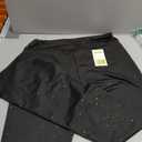 Women Sparkly Flared Leg Pants Y2K Sequin Bell Bottom Legging Pant,XL