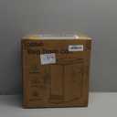 Cesun Small Bathroom Trash Can with Lid Soft Close, Step Pedal, 6 Liter / 1.6 Gallon Stainless Steel Slim Garbage Can for Bedroom, Diaper Waste Basket with Removable Inner Bucket (White)