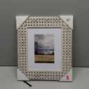 Picture Frame Boho Picture Frames, Moroccan Decor Distressed 8x10 Photo Frame Pattern for Desk and Wall Gift for Women Mom Grandma Family Friends