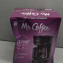 Mr. Coffee 12-Cup Switch Coffee Maker Black: Electric Drip Coffee Machine, 60 oz Capacity, Dishwasher-Safe Parts