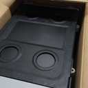 EUHOMY 12 Volt Refrigerator, 22QT(21L) 12V Cooler, Compressor Electric Cooler -4~68, 12V Fridge 12/24V DC 100-240V AC, Portable Freezer for Camping, Travel, Truck, Home