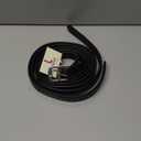 Non-Stretch Soft Stirrup Leather with Stainless Steel Hardware 1 Pair Pack of 2 (54 Inch, Black)