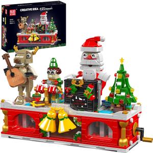 Mould King Christmas Building Blocks kit, Christmas Tree Model for Xmas, Holiday STEM Toys Gift for 8+ Kids, Build Set for Adults
