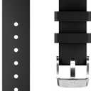 4 x Compatible for Garmin Lily 2 Watch Band, 14mm Silicone Sport Women Replacement Strap Compatible for Garmin Lily2 Bands (Black)