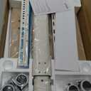 Rolling TV Stand for 32-65 Inch TVs, Portable Mobile TV Stand on Wheels, 8-Level Height Adjustable TV Cart with Swivel & Tilt Mount for Bedroom/Living Room/Office/Corner (White)