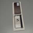 2 x Rustic Toilet Paper Holder Wall Mount - 6.69"x2.95" Solid Wood Bathroom Tissue Paper Roll Hoder with 5.7" Stainless Steel Rod, Farmhouse Paper Towel Holder for Small Space