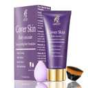 Waterproof Concealer Body Foundation - Beauty Moisturizer - Suitable for full-body beauty treatment - Scar covering for blood vessels - 3.5 oz (Nature)