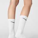 Nike Unisex Adult Everyday Cushioned Training Ankle Socks (6-Pack) (White/Black)