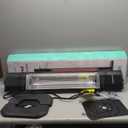 VAGKRI Outdoor Electric Patio Heater, 1500W Dual Carbon Tube Infrared Heater, Tip-Over & Overheat Protection,1S Instant Heat, IPX5 Waterproof, Tower Space Heater for Patio, Backyard & Garage