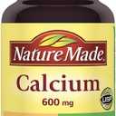 Nature Made Calcium 600 mg with Vitamin D - 120 Tablets by Nature Made, BBD 05-01-2029
