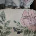 Arvenchy Boho Washable Area Rug: Floral Purple 9x12 Rug for Living Room Girls Bedroom Nursery Home Decor  Soft Vintage Carpet NonSlip StainResistant Kids Pet Friendly