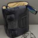 COMFIER Back Massager with Heat, 10 Motors Vibration Seat Massager, Chair Massage Pad, Heated Chair Pad, Chair Warmer,Gifts for Elderly, Mom, Dad (Gray)