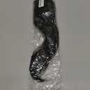 ALXNAN Clip in Hair Extensions, Black Long Wavy Hair Extensions for Women Clip Ins Soft Full Head Synthetic Hairpieces 20 Inch