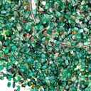 Halatool 4LB Green Aquarium Gravel for Fish Tank 0.35"- 0.6" Natural Landscaping Pebbles for Decorations Small Succulent Rocks for Indoor Outdoor Plants DIY Crafts & Vase Filler