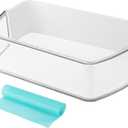 DA97-12650A, DA63-06963A, DA63-07104A (Right Side) Refrigerator Door Shelf Bin Basket Compatible With Sam-sung Refrigerator RF260, RF261, RF263beaesr Door Shelves - By Fetechmate