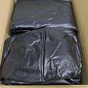 Rough Tire Covers 4 Pack, Waterproof Vinyl Wheel Protectors with Lining for RV, Trailer, Camper, Motorhome, SUV, Car, Universal Fits Tire Diameters 40-42 inches, Black