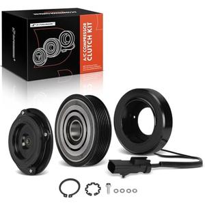 A-Premium Air Conditioner AC Compressor Clutch Kit Compatible with Dodge | for Dodge Journey 2009 2010 3.5L