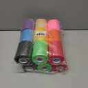 2 x 9 Pack Pre Wrap Athletic, 2.75 Inches X 12 Yards Multi-Color Prewrap Athletic Tape for Hair Soccer, Sports Pre Wrap Tape, Pre-Wrap Foam Underwrap Tape Ankles Wrists Hands Knees Elbows