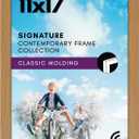 Americanflat 11x17 Picture Frame with Shatter-Resistant Glass - Signature Collection - Gallery-Style Frames Made of Engineered Wood - Photo Frame for Wall Display - Dark Oak