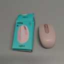 Logitech M196 Bluetooth Wireless Mouse, Compact and Portable Mouse for Laptops, Tablets and More, 12-Month Battery, Smooth Tracking, Compatible with PC and Mac, Windows and macOS - Rose