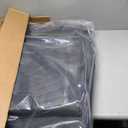 Floor Mats & Large Trunk Mat for 2019-2024 2025 Subaru Ascent 7 Seats(Bucket Seat), TPE All Weather Protection 3 Rows with Car Floor Liners with Cargo Liner Covering The backrest Protection (2019-25 Ascent 7 Seats)