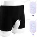 Urine Bag Underpants, Male Wearable Portable Pee Bag, Pee Catheter Holder for Elder with Collection Bag, Pee Catheter Holder (L)