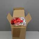 Lyrow 24 Pcs Red Blue White Patriotic Artificial Flowers 4th of July 250th Anniversary Table Centerpieces Decor Fake Babys Breath Pick Stems Floral Arrangement for Veterans Memorial Day Home Outdoor