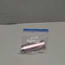 Metal Large Pill Organizer, Travel Weekly Pill Box, Portable Aluminum Alloy Waterproof Container, 7 Day Daily Medicine Organizer Holder for Vitamin, Fish Oil, Supplement Organizer, Pink