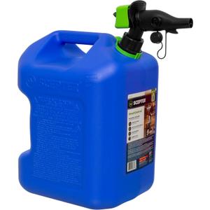 Scepter FSCK552 Fuel Container with Spill Proof SmartControl Spout, Blue Kerosene Can, 5 Gallon
