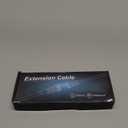 16.4Ft/5M Extension Cable for Christmas String Lights IP68 Waterproof Extension Lead 24AWG Extension Cord for Outdoor Solar String Lights, Indoor String Lights, 2 Pin