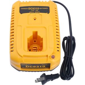 DC9310 Fast Charger Replace for DEWALT 18 Volts Battery Charger DW9116 Compatible with Dewalt 7.2V-18V NiCD/NiMH Battery DC9098 DC9096 DC9091 DE9057 DW9072(Not for Lithium Battery) (new version)