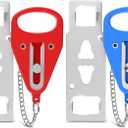 Portable Door Lock, 2 Pack Hotel Door Lock for Travel, Extra Lock for Additional Privacy and Safety in Home,Hotel and Apartment, Protect Family Security in Traveling, Home, Hotel, Apartment, AirBNB