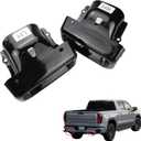 Dual Exhaust Tips Compatible with Chevy Chevrolet Silverado | Compatible with GMC Sierra 1500 2019 2020 2021 2022 2023 2024 Exhaust Tip Tail Pipe Replacement 2253506 84434641 84434642