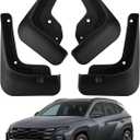 Mud Flaps Compatible with 2025 Hyundai Tucson Accessories 2024 2023 2022 All Weather Fender Guard Mudguards Sediment Protection No Need to Drill HolesNOT FIT N Line