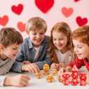 12PCS Mystery Dice Set Bulk, Easter Egg Fillers, Basket Stuffers for Kids Easter Egg Stuffers, Classroom Prizes, for Easter Egg Hunts, Party Favors, Kids, School