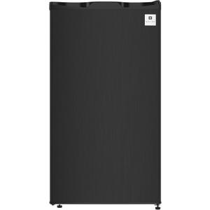 ARCTIC CHEF Mini Refrigerator with Freezer/Ice Compartment, Black Stainless, 3.2 cu ft