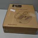 Collapsible Foot Spa Bath with Heat and Massage Rollers, 10-in-1 Foot Spa Pedicure Kit, Bubble, Red Light, Water Jets, Feet Soaking Tub for Stress Relief & Soft Feet, Gift for Mom and Dad