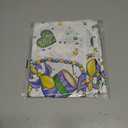 XCHI Beads Masks Iris Fleur De Lis Mardi Gras Tablecloth Rectangle Carnival Table Cloth Washable Table Covers for Indoor Dining Home Party Decorations 60x84 Inch