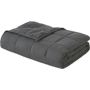 Weighted Blanket for Kids 40"x60" 5 lbs Cooling Blanket for Sleepers, Soft Material Blanket with Premium Glass Beads for All-Season, Grey Weighted Blanket for Kids 40"x60" 5 lbs Cooling Blanket for Sleepers, Soft Material Blanket with Premium Glass Beads for All-Season, Grey