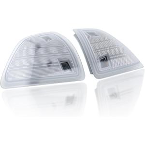 68302828AA 2Pack LED Side Mirror Turn Signal Lights Clear Lens Compatible with Dodge Ram 1500 2500 3500 4500 5500 2010-2018 Replaces 68302829AA